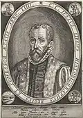Engraved portrait of Justus Lipsius