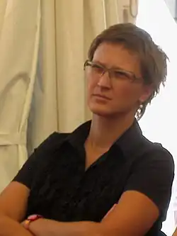 Jasmila Žbanić at the 2007 Sarajevo Film Festival