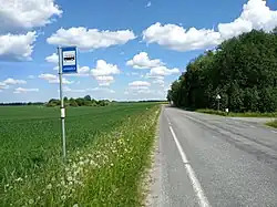 Kõrkküla bus stop, Põltsamaa municipality, 2021