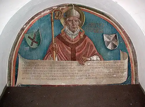 Saint Bruno the Great, Bishop of Cologne.