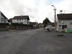 Centre of Křenice