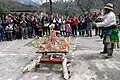 Peach flower festival in Gongshan