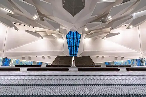 KAFD grand mosque, in Riyadh, Saudi Arabia