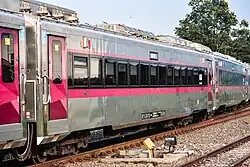 Executive New Generation Stainless Steel (Whoosh livery color) used by the Lodaya train since 2024