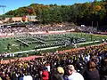 Marching Mountaineers performing prior to kick off in 2007