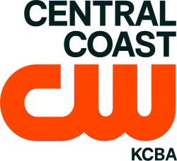 The CW logo in orange with the words "Central Coast" above it and the small lettering "KCBA" below it in dark green
