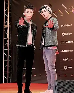 Super Junior-D&E at KCON Los Angeles, in 2017
