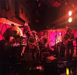 Karmic Juggernaut at Rockwood Music Hall, on 5 April 2019.