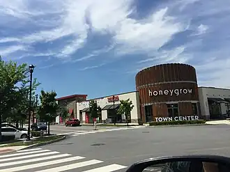 King of Prussia Town Center commercial area near Wegmans