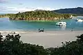 Looking towards Kabira Heart Island, 2011