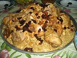 Kabsa, also known as machbūs