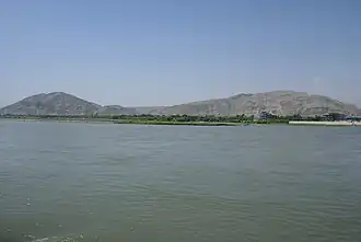 Kabul River in Jalalabad, Afghanistan