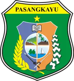 Coat of arms of Pasangkayu Regency