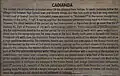 Cadianda Info board