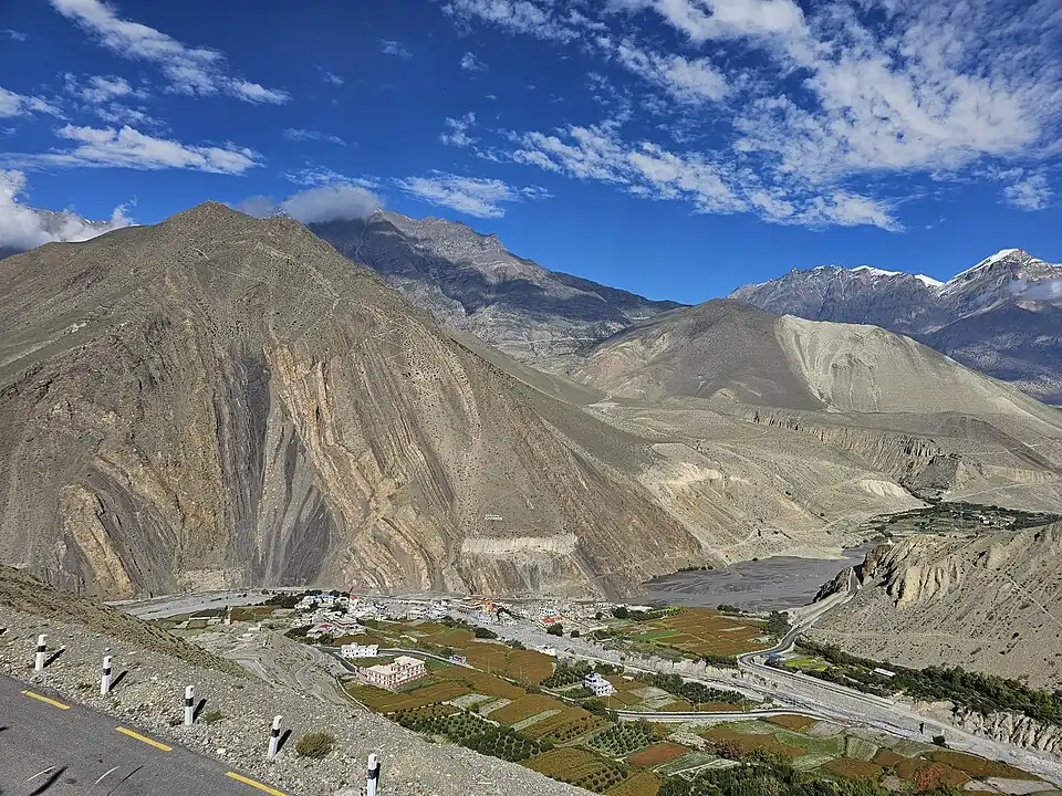 Kali Gandaki Valley is located near Kagbeni, Mustang, the gateway to Upper Mustang.