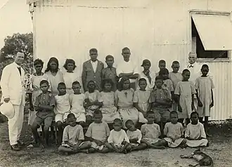 Children at the Kahlin Compound in 1921