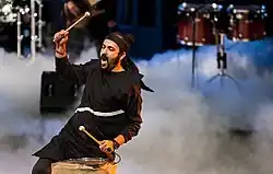 a Kako Band performance in a national music ceremony