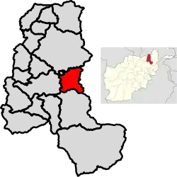 Kalafgan District Map