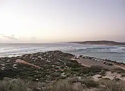 Murchison River mouth at sunset, 2003