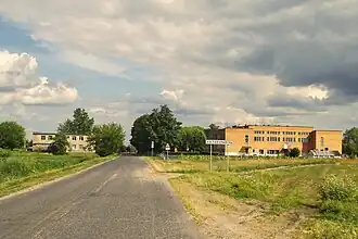 Village entrance via Gagarin Street