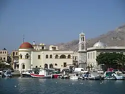 Pothia, capital of the island
