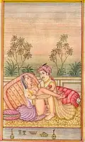 Kama Sutra illustration, circa 19th Century