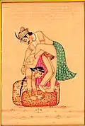 Kama Sutra illustration, circa 19th Century