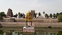 Kameeswarar temple pond or pushkarini