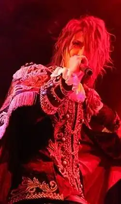 Kamijo performing with Versailles in 2010