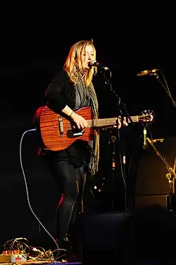 Kamila Thompson at Big Session 2012 in Catton Park, South Derbyshire, UK on 16 June 2012.
