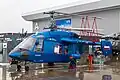 A Kamov Ka-226T with folding rotor blades and a new fuselage design at Army 2022