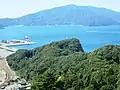 Kanegasaki Castle Site View from Mount Tezutsu