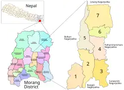 Kanepokhari wards