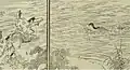 Prince Shōtoku and the mermaid ("Illustrated Guide to the Thirty-Three Kannon Temples of the Western Provinces")