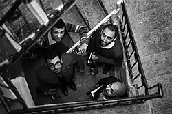 Kantilena in 2014. Clockwise, from top-right: James Baldacchino, Alessandro Lia, Drinu Camilleri, Albert Garzia