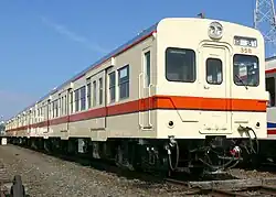 Kanto Railway KiHa 35 (3511-358) at Mitsukaido Depot in November 2007