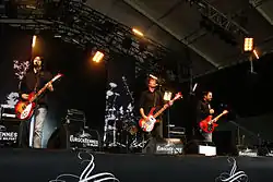Kaolin in concert at Eurockéennes in 2007.