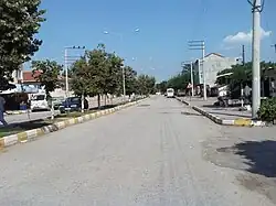main road through Karahalil
