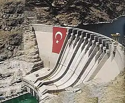 Karakaya Dam.