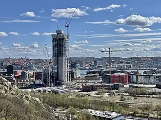 April 2022 seen from the Ramberget