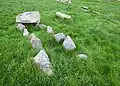 Flag-stone cist (Late Stone Age)
