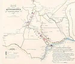 Location of Bukey Horde