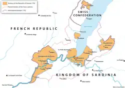 The Republic of Geneva in 1792