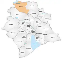 The quarter of Affoltern in Zurich