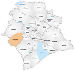 The quarter of Albisrieden in Zurich