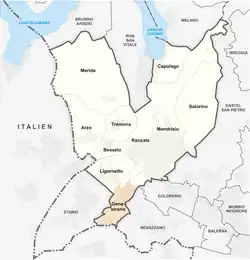 Location of Genestrerio