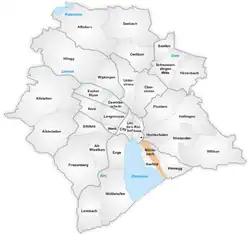 The quarter of Mühlebach in Zürich