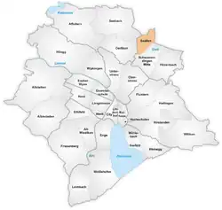 The quarter of Saatlen in Zürich
