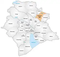 The quarter of Schwamendingen Mitte in Zürich