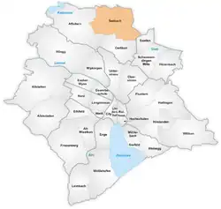 The quarter of Seebach in Zurich